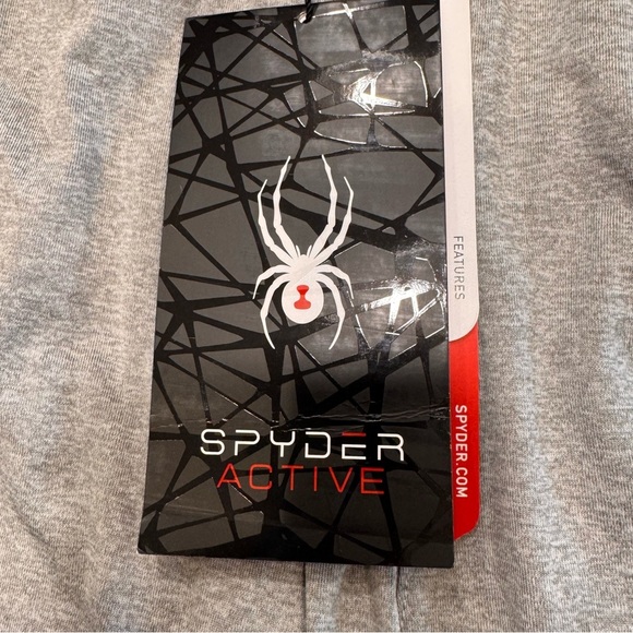 Spyder Men’s Gray Performance Short & Black 1/4 Zip Pullover NEW Size XL - Picture 6 of 16